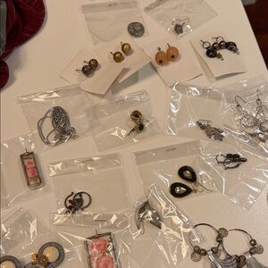 Funky Earrings, Jewelry Lot